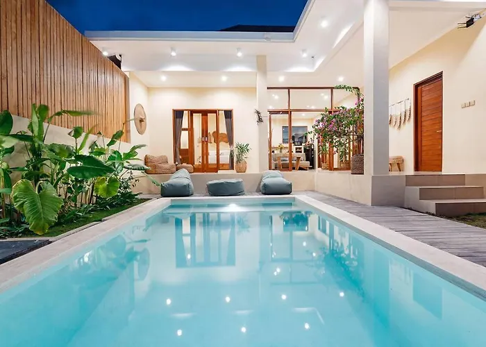 Villa Aaya - 8 Min To Beach, Radiant With Rice Field View