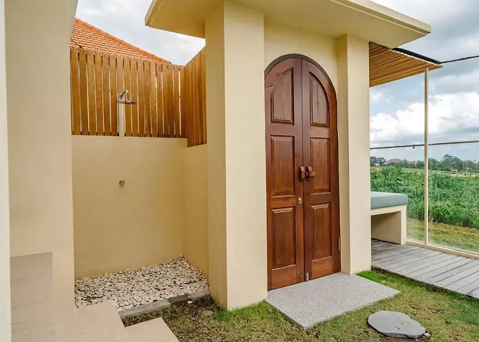 Villa Aaya - 8 Min To Beach, Radiant With Rice Field View *