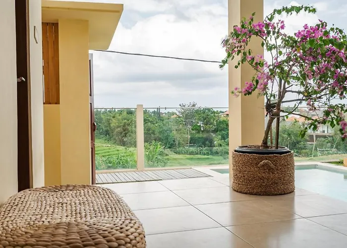Aaya - 8 Min To Beach, Radiant With Rice Field View *