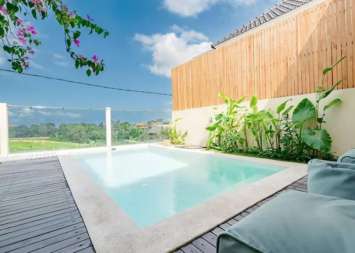 Aaya - 8 Min To Beach, Radiant With Rice Field View Villa *